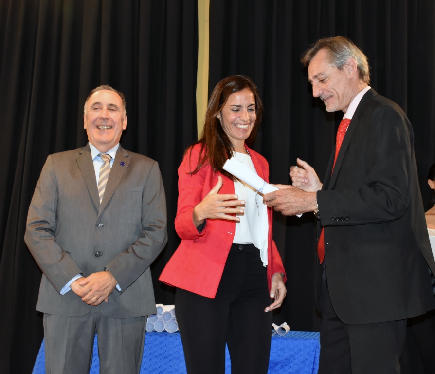 Acto de colación de la Facultad de Ciencias Económicas y Sociales