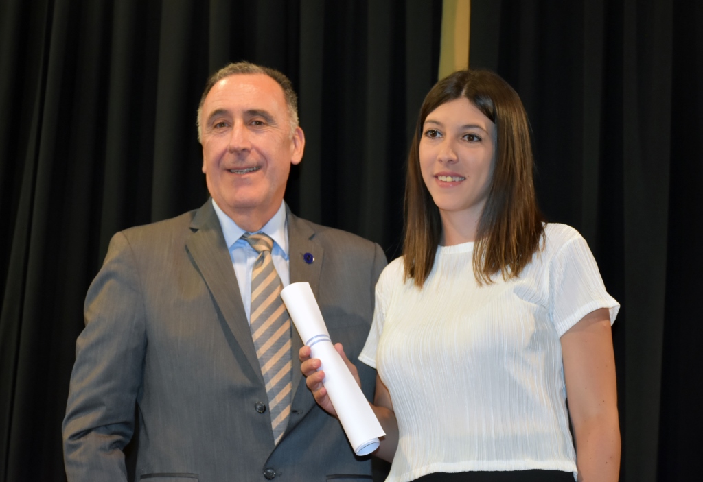 Acto de colación de la Facultad de Ciencias Económicas y Sociales