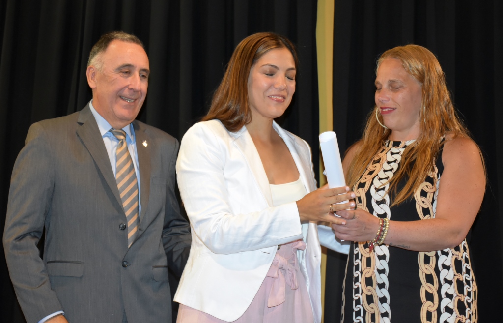 Acto de colación de la Facultad de Ciencias Económicas y Sociales