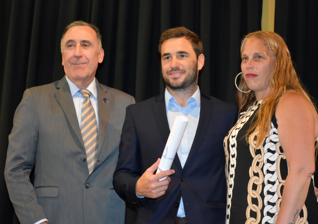 Acto de colación de la Facultad de Ciencias Económicas y Sociales