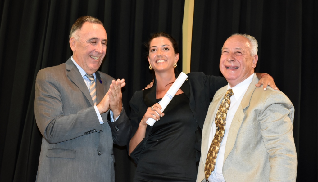 Acto de colación de la Facultad de Ciencias Económicas y Sociales