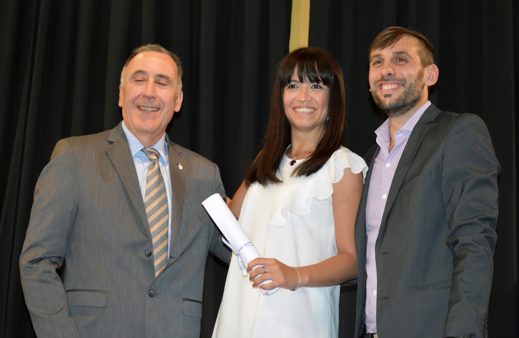 Acto de colación de la Facultad de Ciencias Económicas y Sociales