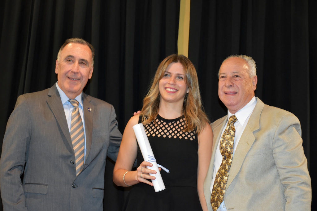 Acto de colación de la Facultad de Ciencias Económicas y Sociales