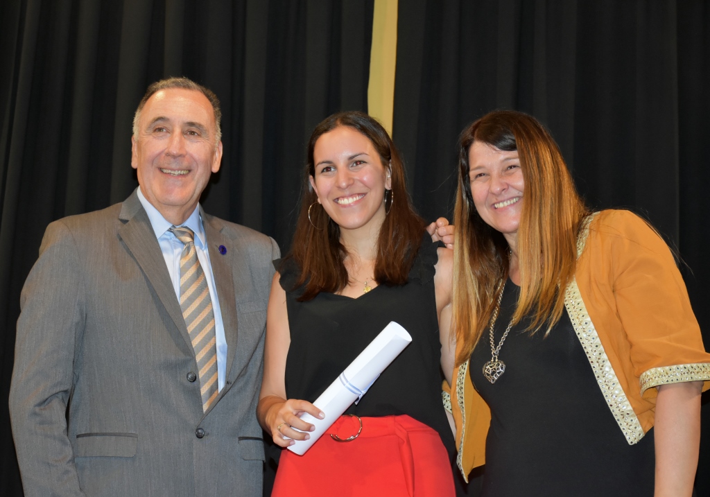 Acto de colación de la Facultad de Ciencias Económicas y Sociales