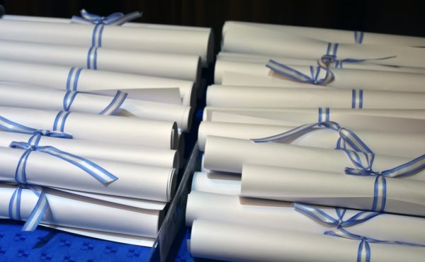 Acto de colación de la Facultad de Derecho y Ciencias Políticas