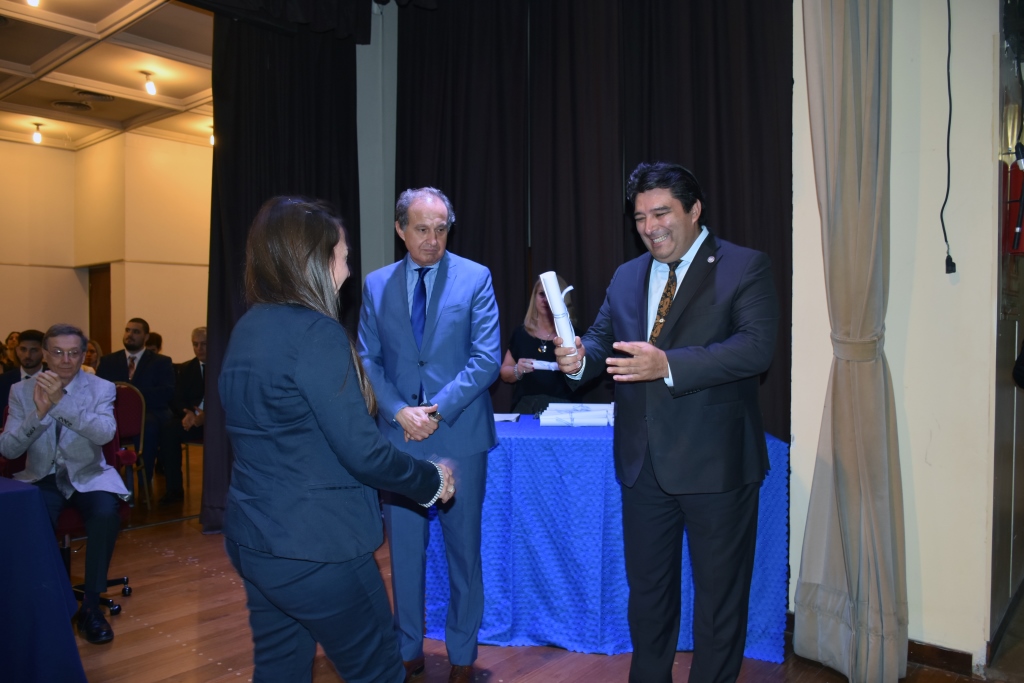 Acto de colación de la Facultad de Derecho y Ciencias Políticas 
