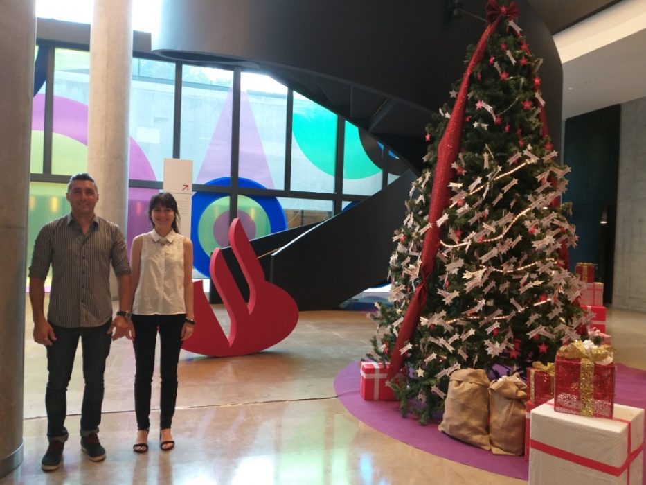 Docentes investigadores se reunieron con representantes del Banco Santander