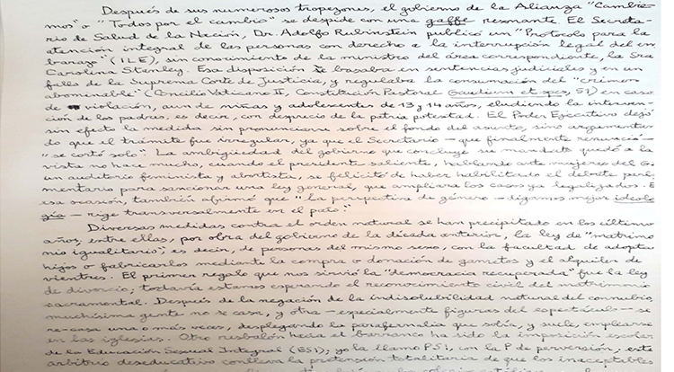 El aborto: una nueva intentona