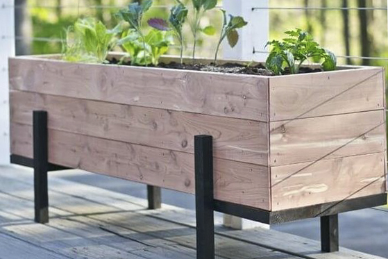 Huerta en balcón, patio, terraza o jardín