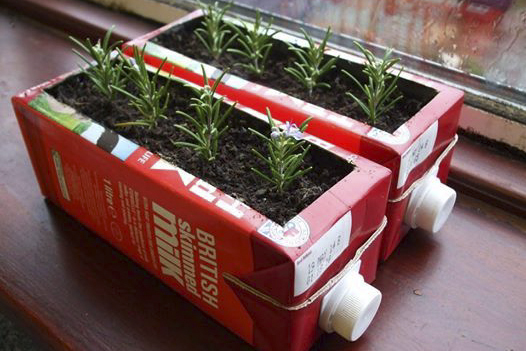 Huerta en balcón, patio, terraza o jardín