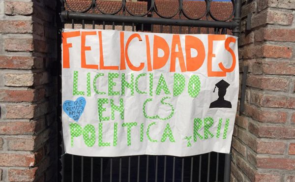 Nuevos graduados durante la cuarentena