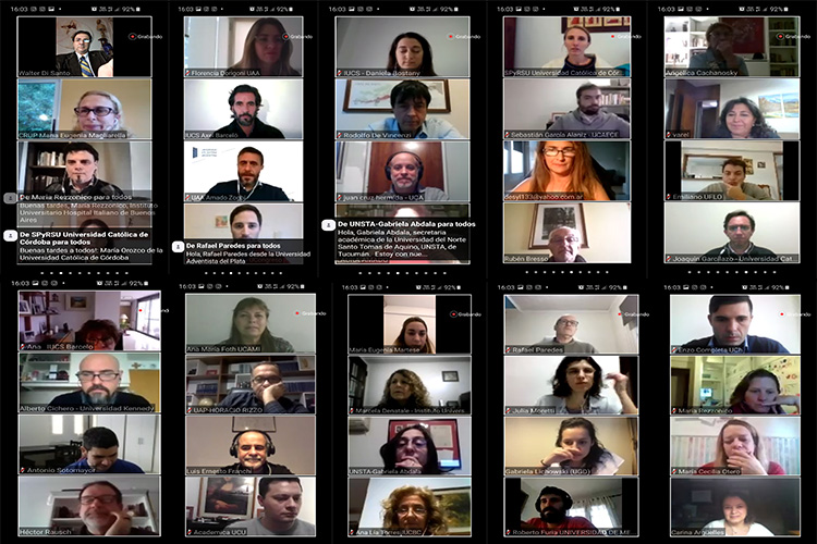 La UCALP en reunión del CRUP sobre Extensión