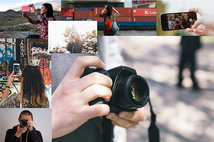 Ser Feliz, con cámara en mano