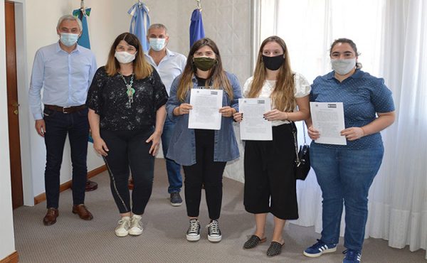 Estudiantes inician prácticas en la Municipalidad de Berisso