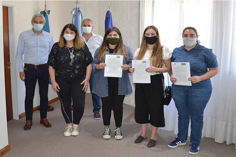 Estudiantes inician prácticas en la Municipalidad de Berisso