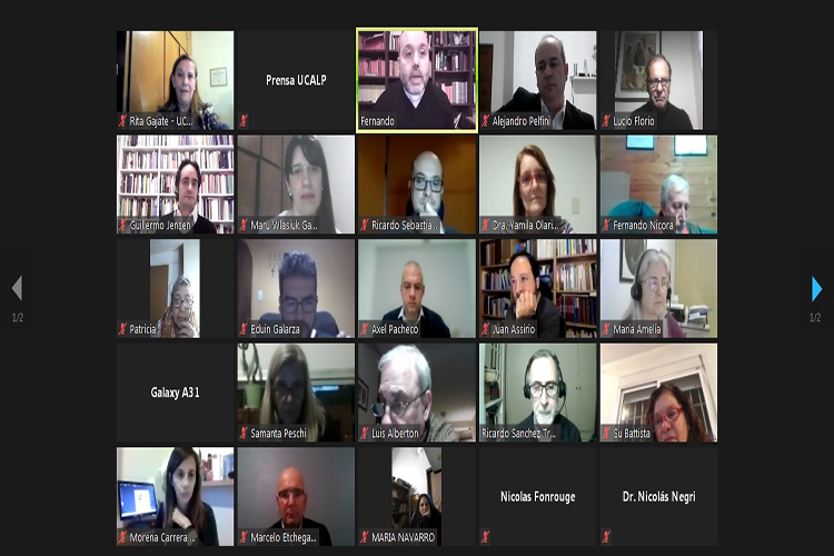 Se realizó el Conversatorio “El nuevo Humanismo pos pandemia”