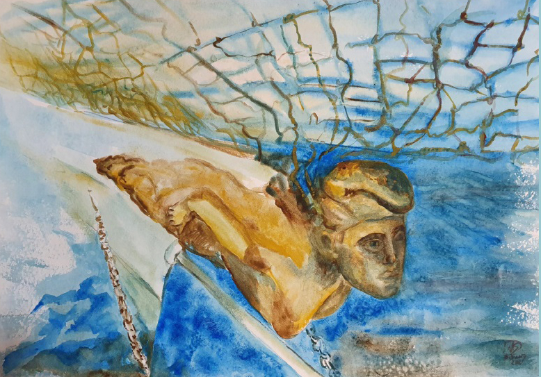 Obras del Director del Museo UCALP en la Fragata Libertad