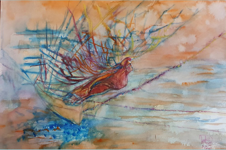 Obras del Director del Museo UCALP en la Fragata Libertad