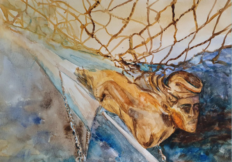 Obras del Director del Museo UCALP en la Fragata Libertad