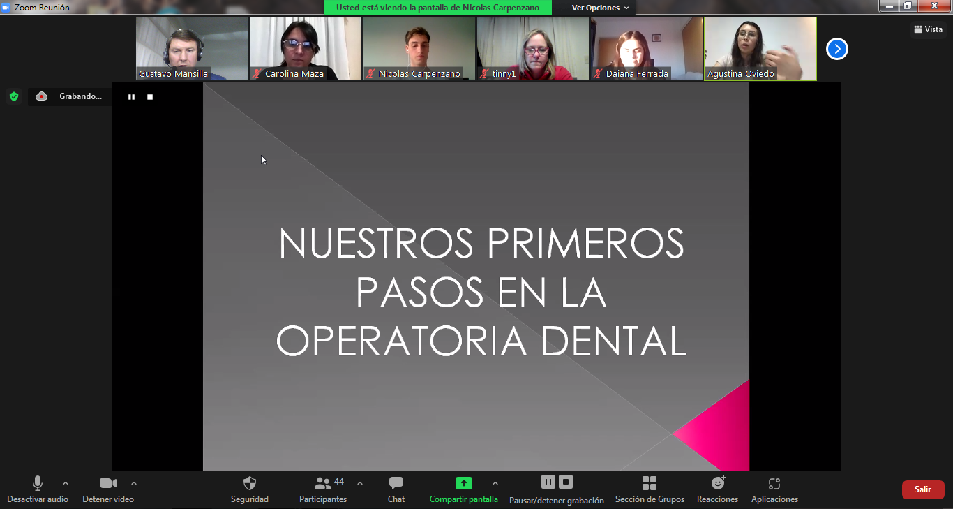 Se realizaron las segundas Jornadas de actualización en Odontología