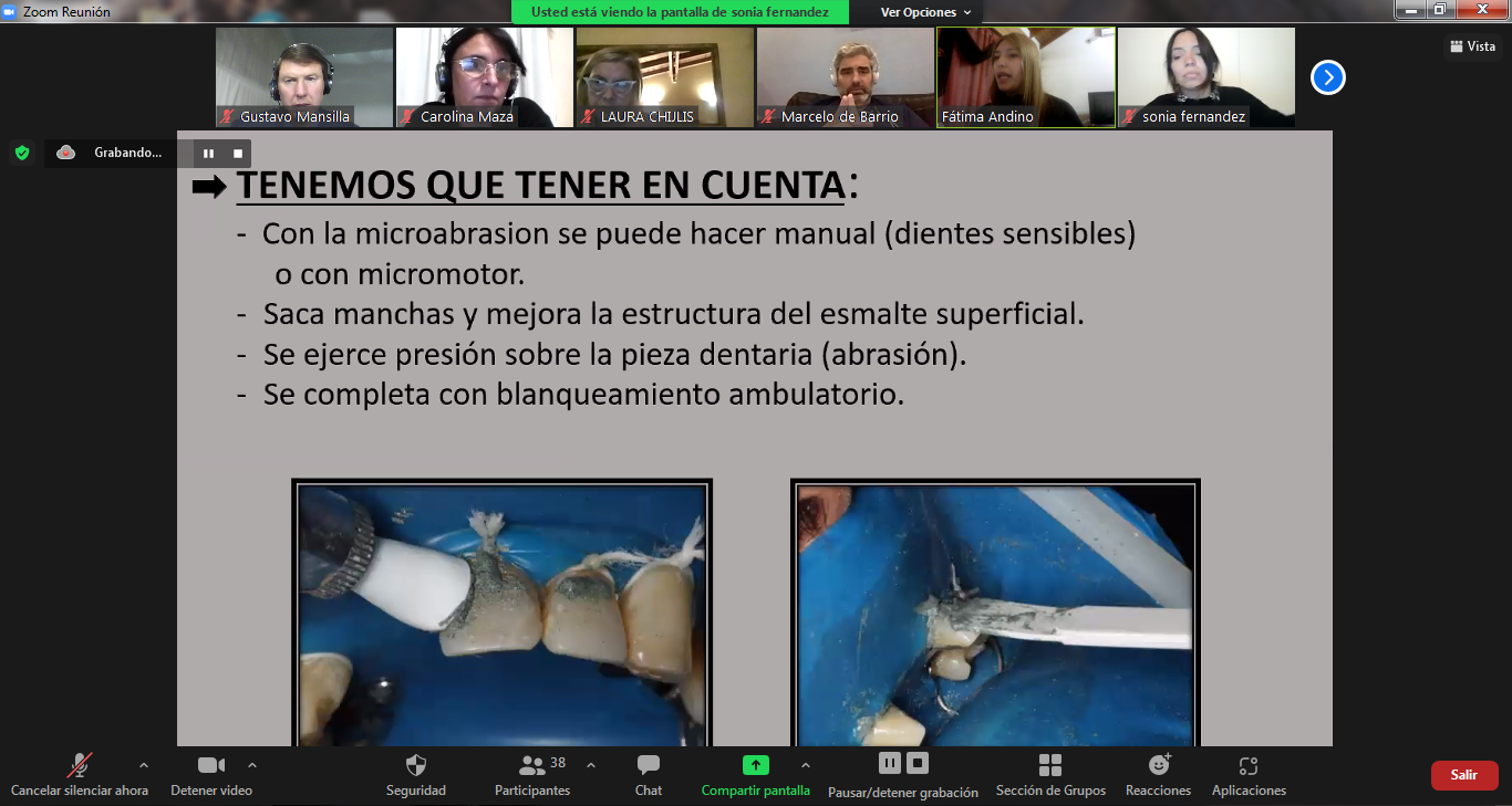 Se realizaron las segundas Jornadas de actualización en Odontología