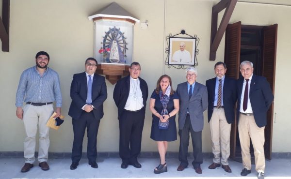 Encuentro de autoridades de nuestra Universidad con el Obispo de Quilmes, Mons. Carlos Tissera