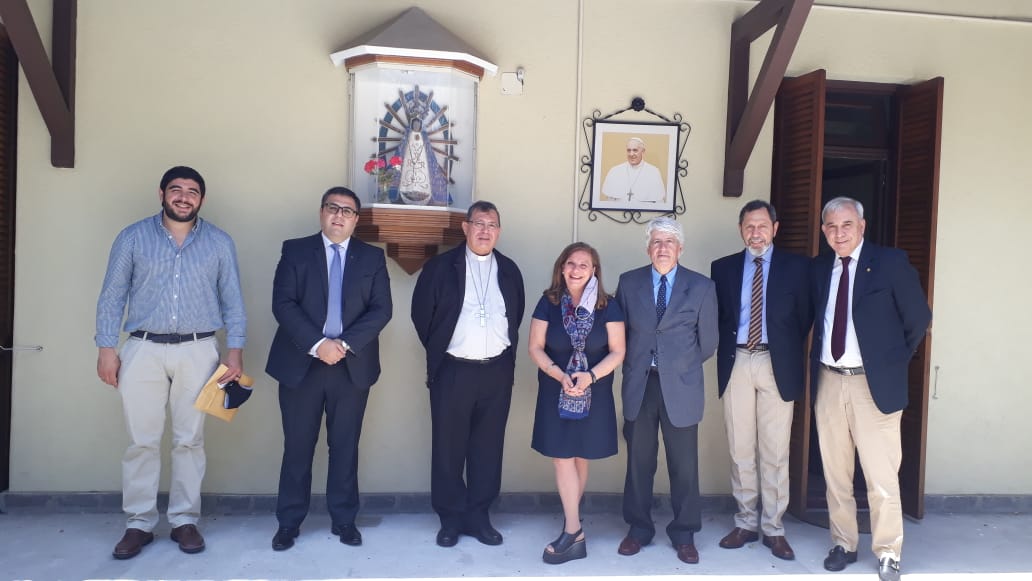 Encuentro de autoridades de nuestra Universidad con el Obispo de Quilmes, Mons. Carlos Tissera