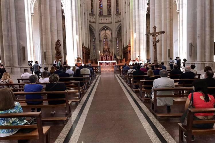 La UCALP en el Te Deum del 139.° Aniversario de la Ciudad de La Plata