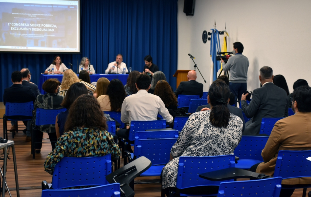 Se desarrolló el 1° Congreso sobre Pobreza, Exclusión y Desigualdad organizado por nuestra Universidad