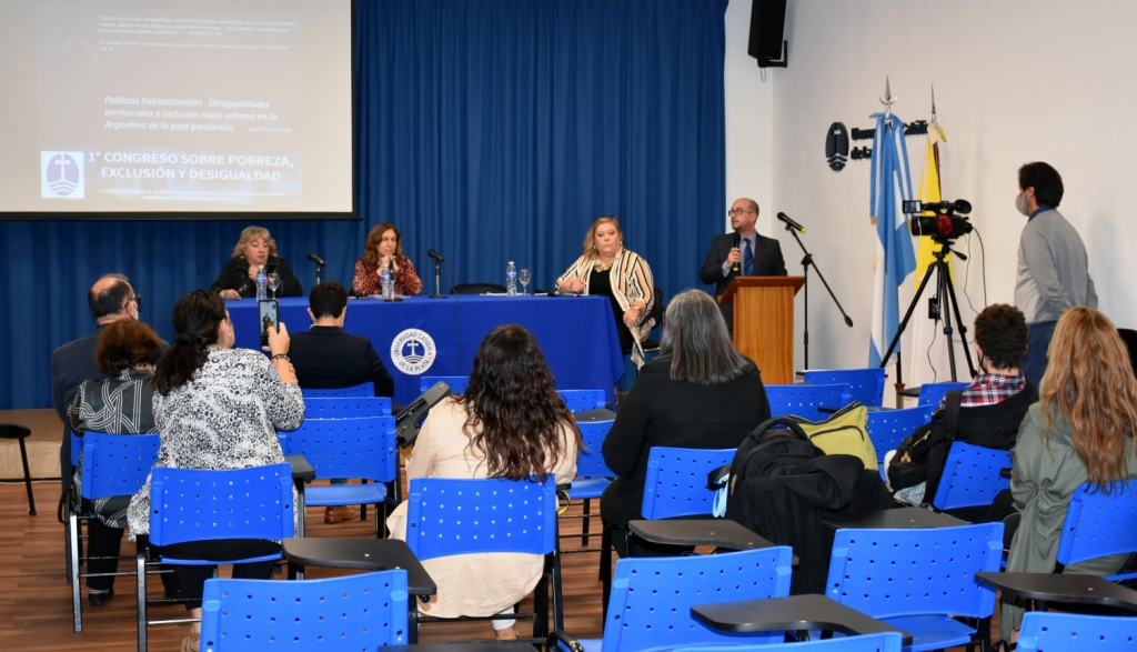 Se desarrolló el 1° Congreso sobre Pobreza, Exclusión y Desigualdad organizado por nuestra Universidad