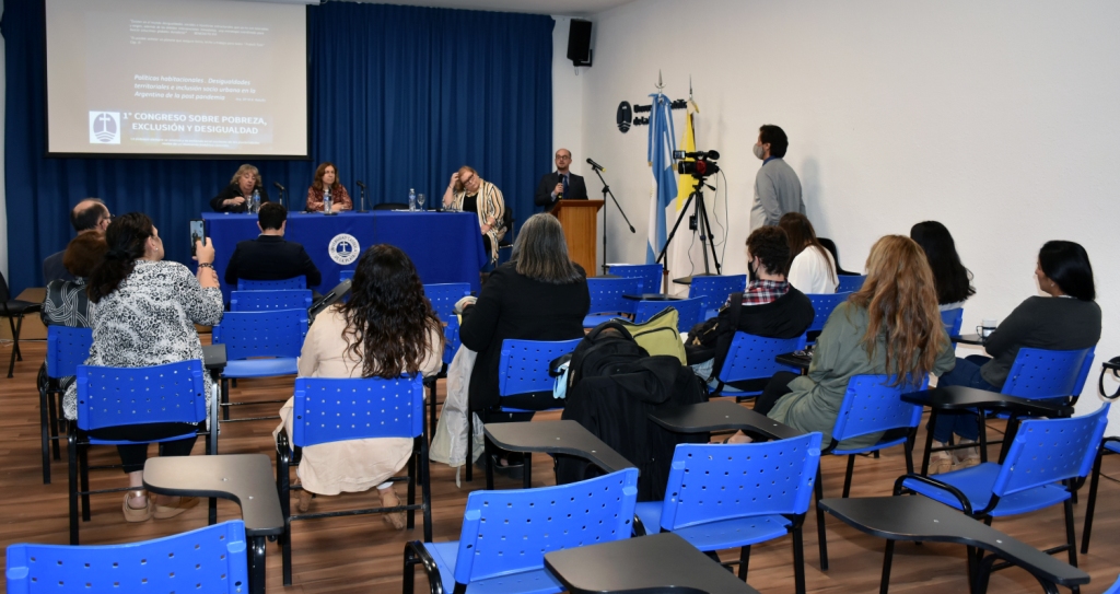 Se desarrolló el 1° Congreso sobre Pobreza, Exclusión y Desigualdad organizado por nuestra Universidad