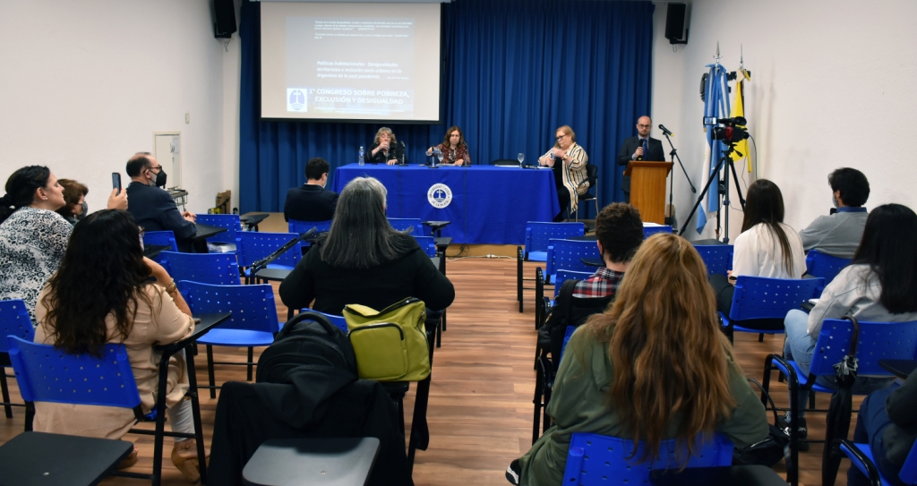 Se desarrolló el 1° Congreso sobre Pobreza, Exclusión y Desigualdad organizado por nuestra Universidad