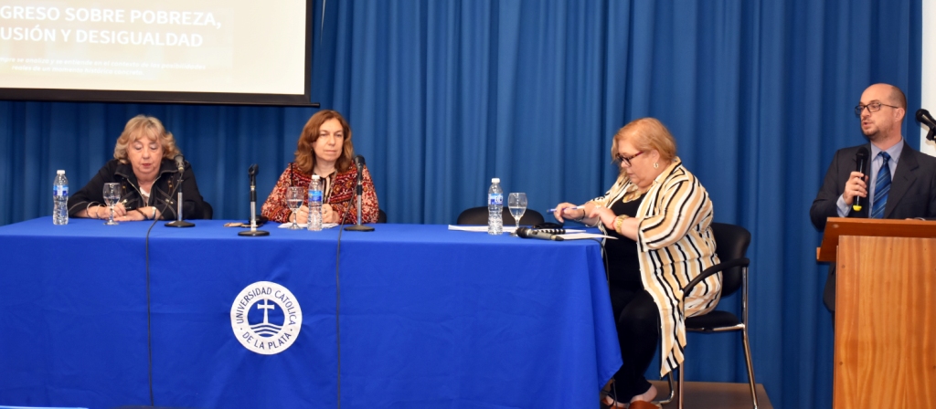 Se desarrolló el 1° Congreso sobre Pobreza, Exclusión y Desigualdad organizado por nuestra Universidad
