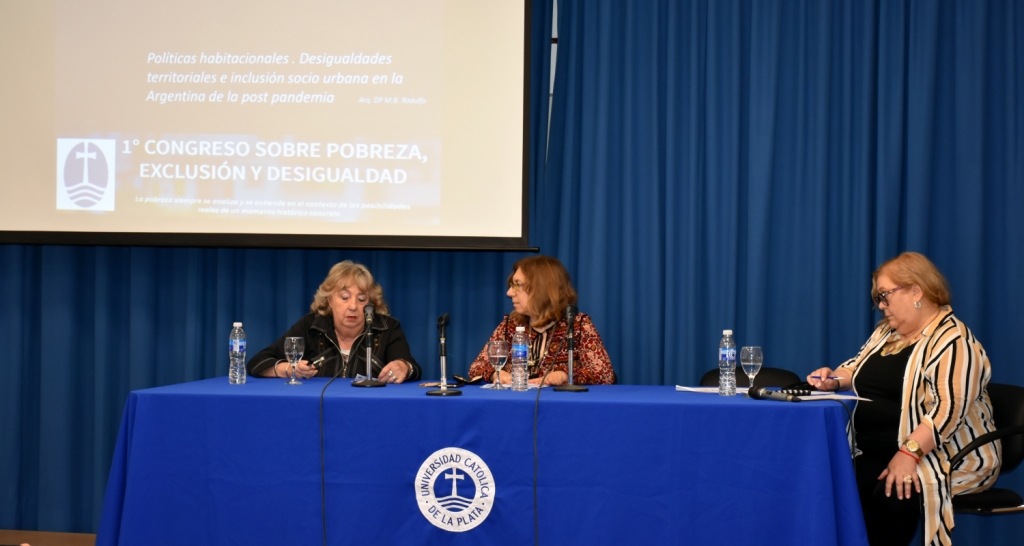 Se desarrolló el 1° Congreso sobre Pobreza, Exclusión y Desigualdad organizado por nuestra Universidad