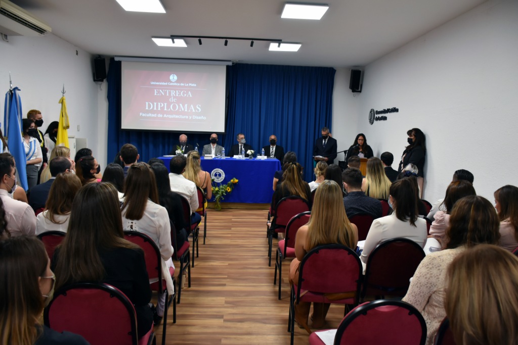 Acto de Colación de Grado de la Facultad de Arquitectura y Diseño