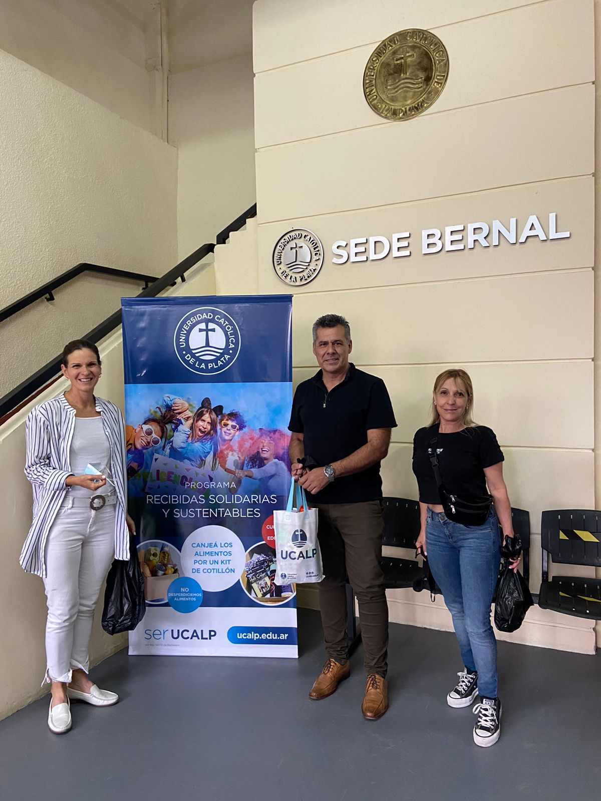 Alumnos se suman al Programa de Recibidas Solidarias y Sustentables