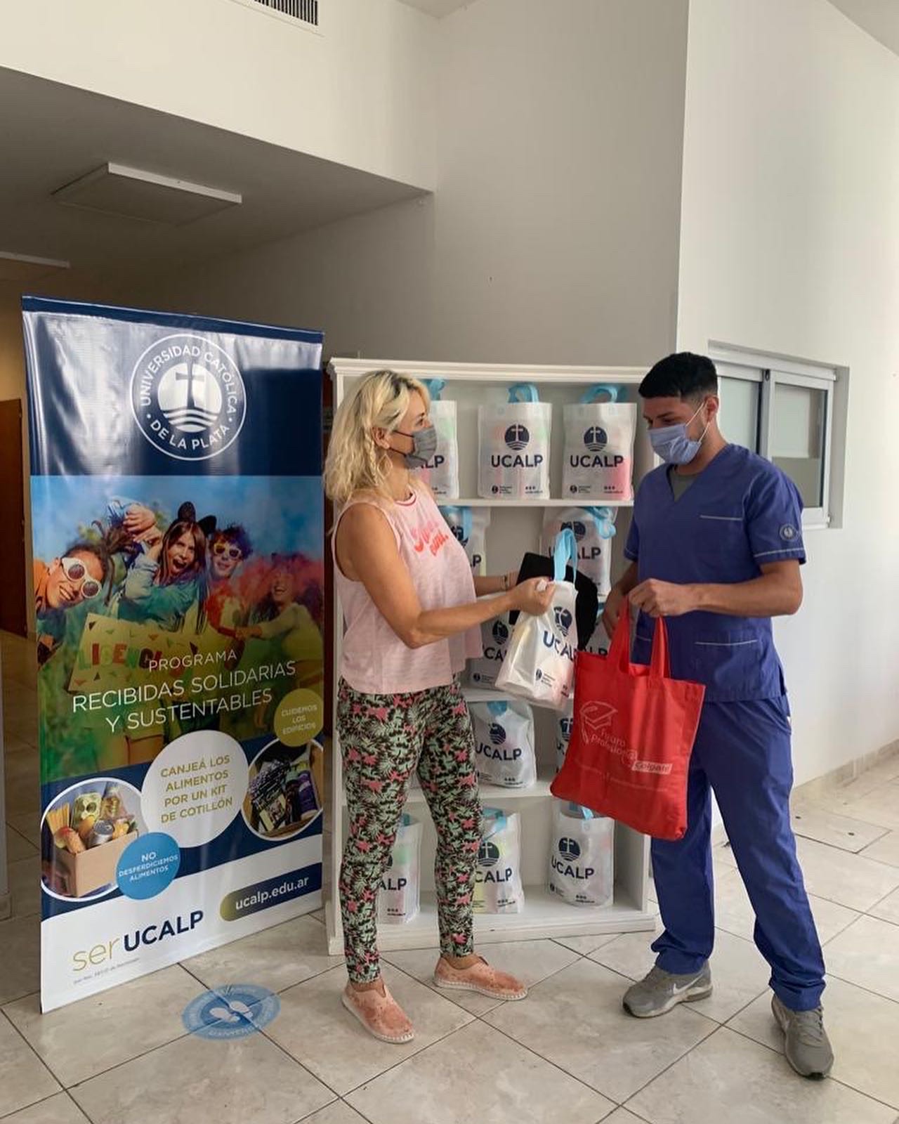 Alumnos se suman al Programa de Recibidas Solidarias y Sustentables