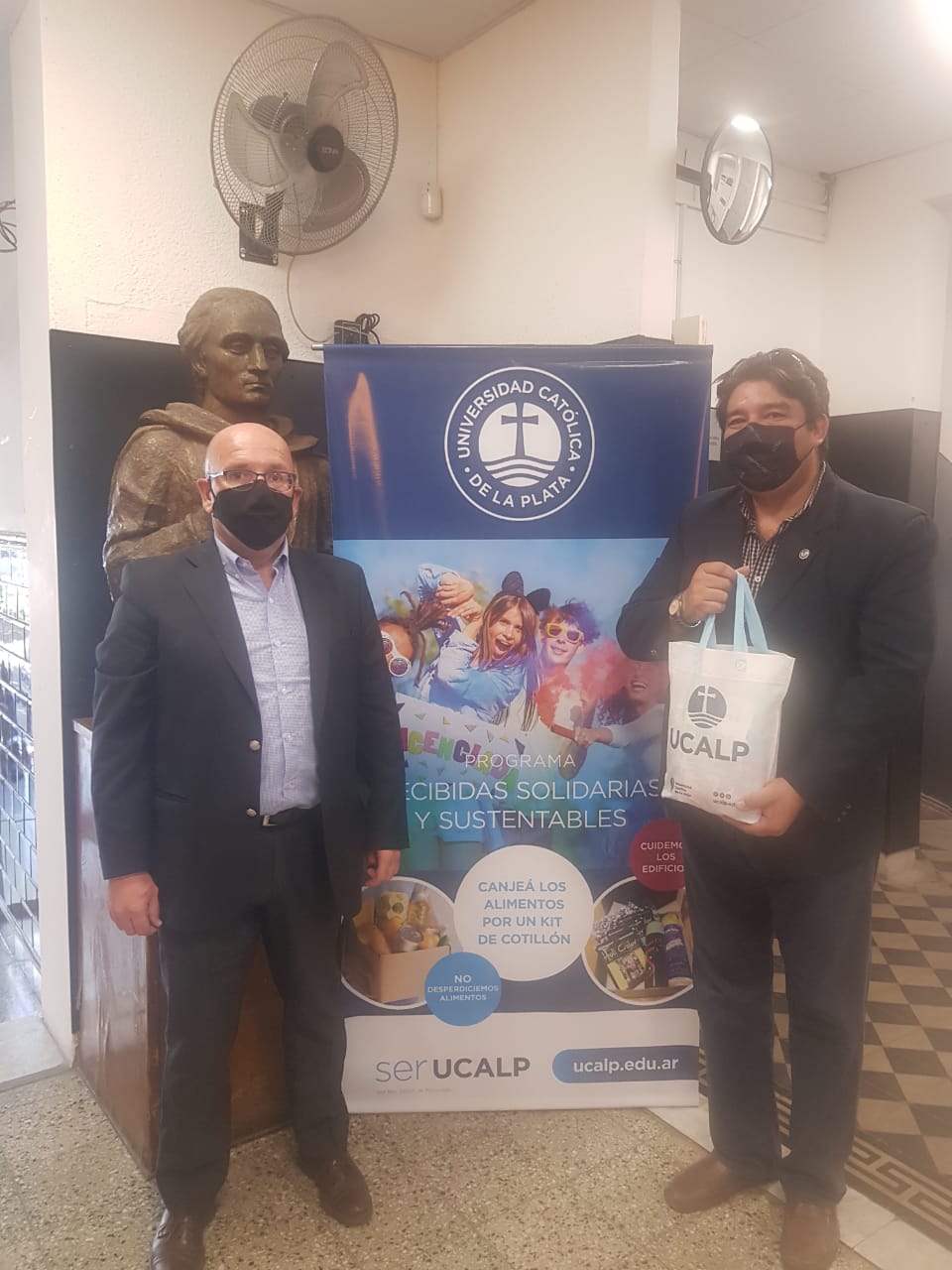 Alumnos se suman al Programa de Recibidas Solidarias y Sustentables