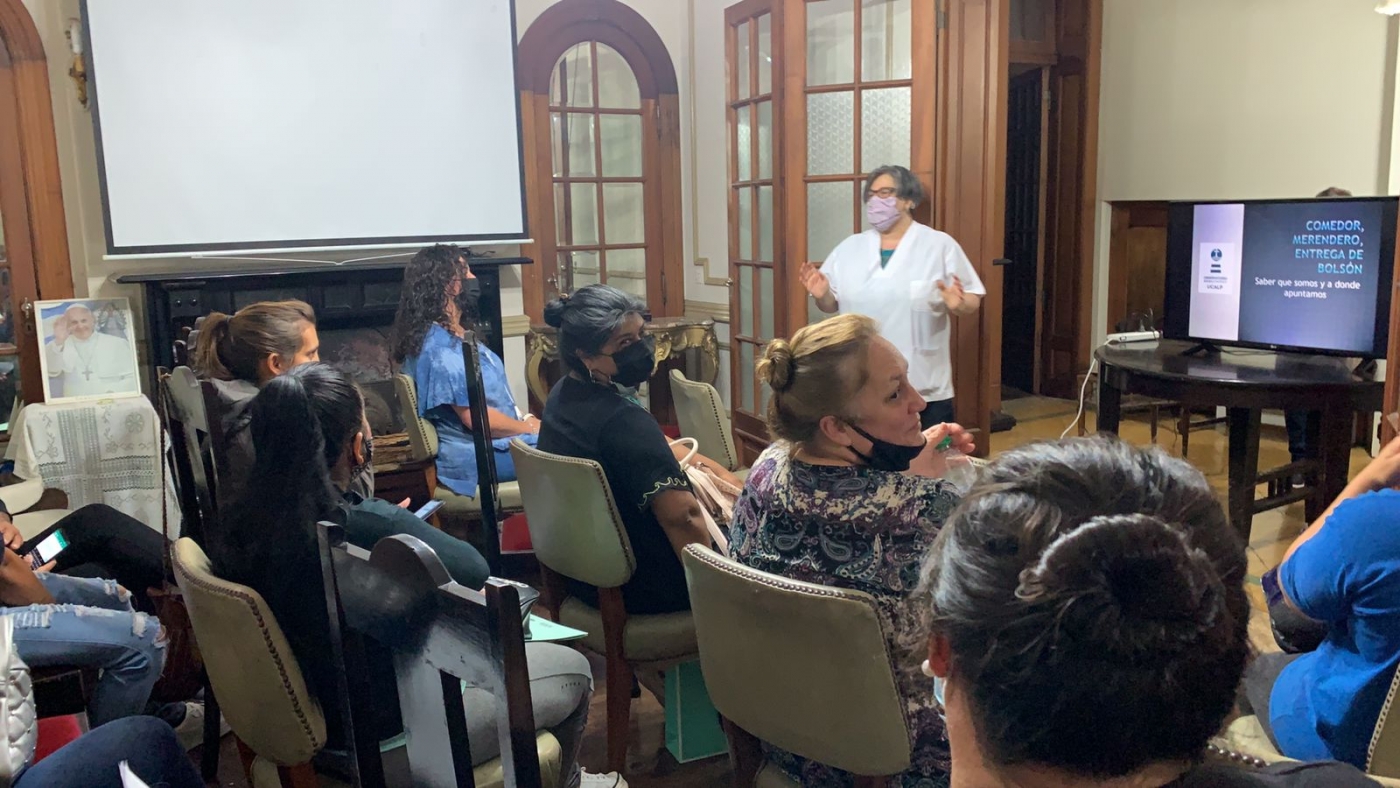 Finalizó el Programa UCALP fortalecimiento comedores de Gran La Plata – Taller de Nutrición (Becas Mecenazgo Santander)