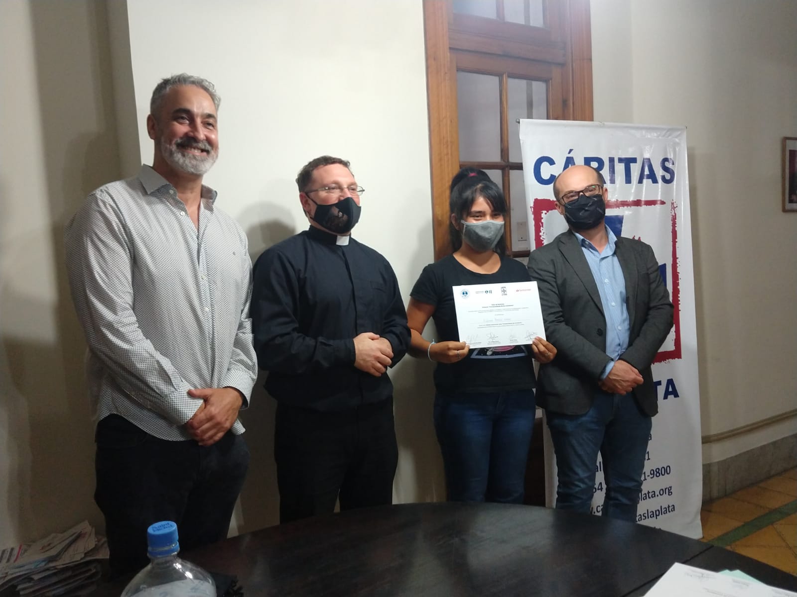 Finalizó el Programa UCALP fortalecimiento comedores de Gran La Plata – Taller de Nutrición (Becas Mecenazgo Santander) (2)