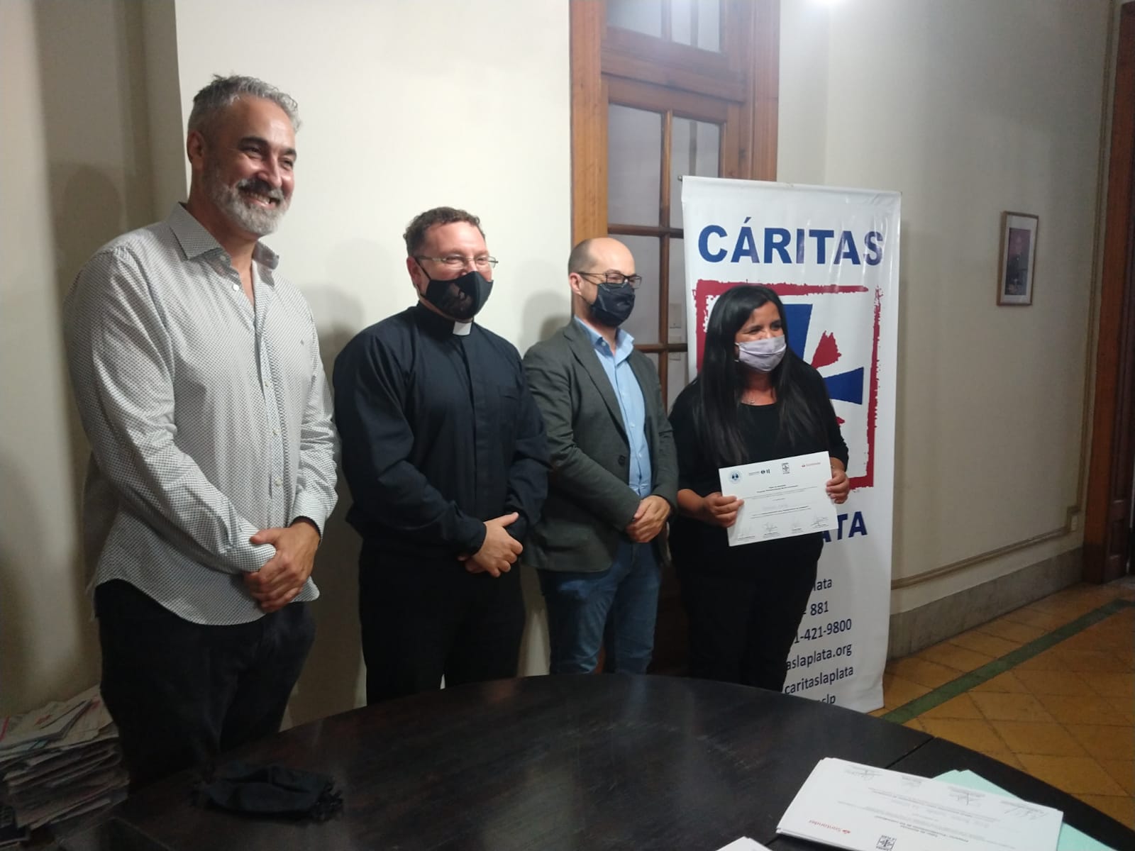 Finalizó el Programa UCALP fortalecimiento comedores de Gran La Plata – Taller de Nutrición (Becas Mecenazgo Santander) (7)