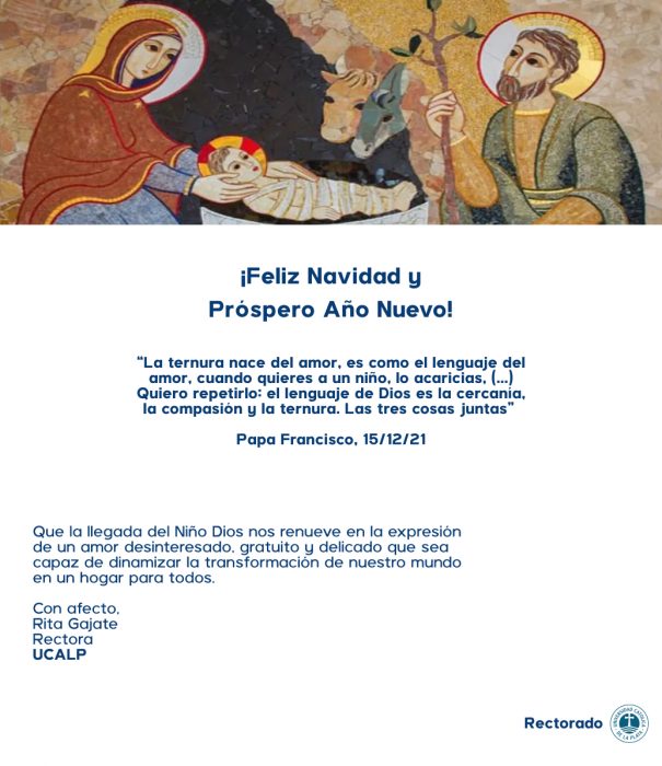 La UCALP les desea una Feliz Navidad y un Próspero Año Nuevo