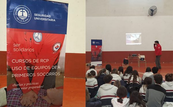 Los alumnos del colegio Garicoïts recibieron una capacitación en RCP