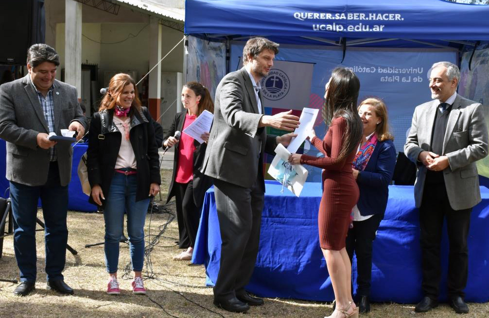 La UCALP celebró el Día del Estudiante y reconoció a los mejores promedios