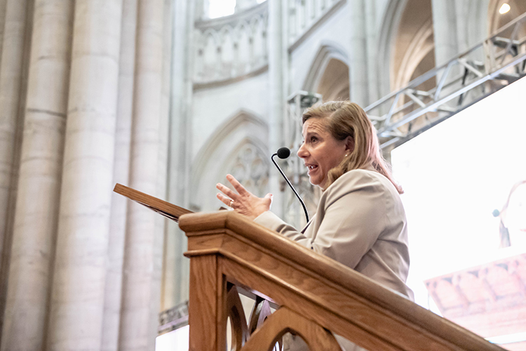 La UCALP en el gran acto de unidad social por Francisco en la Catedral 