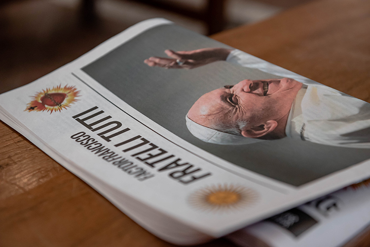 La UCALP en el gran acto de unidad social por Francisco