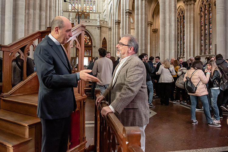 La UCALP en el gran acto de unidad social por Francisco en la Catedral 
