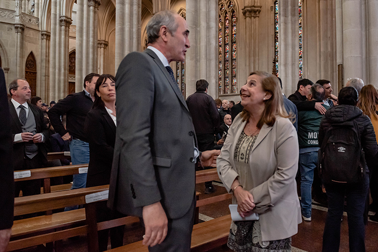 La UCALP en el gran acto de unidad social por Francisco en la Catedral 