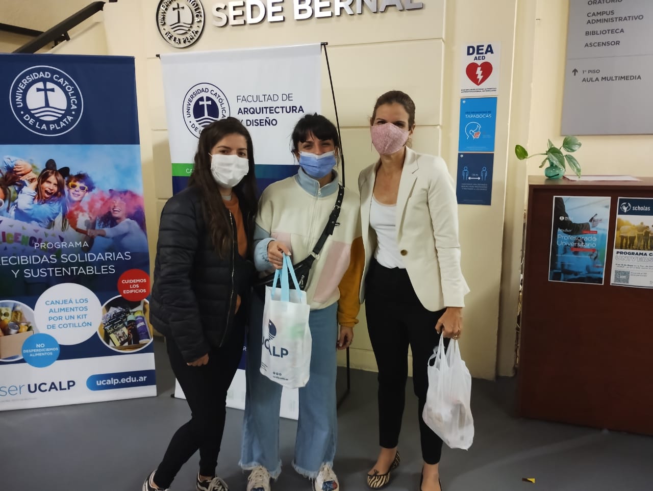 Continúan con gran éxito las recibidas solidarias y sustentables 