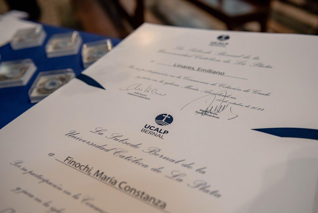 Emotivo Acto de Colación en la Subsede Bernal